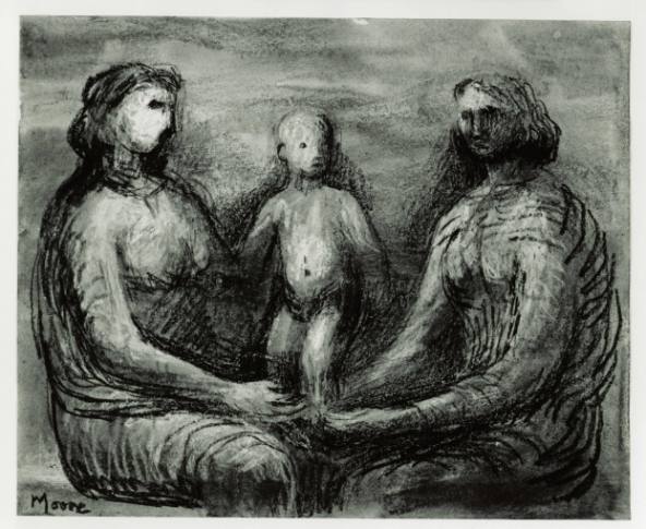 Two Women with Child