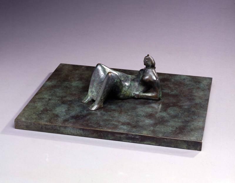 Maquette for Draped Reclining Figure