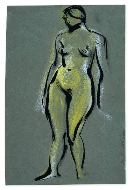 Standing Nude