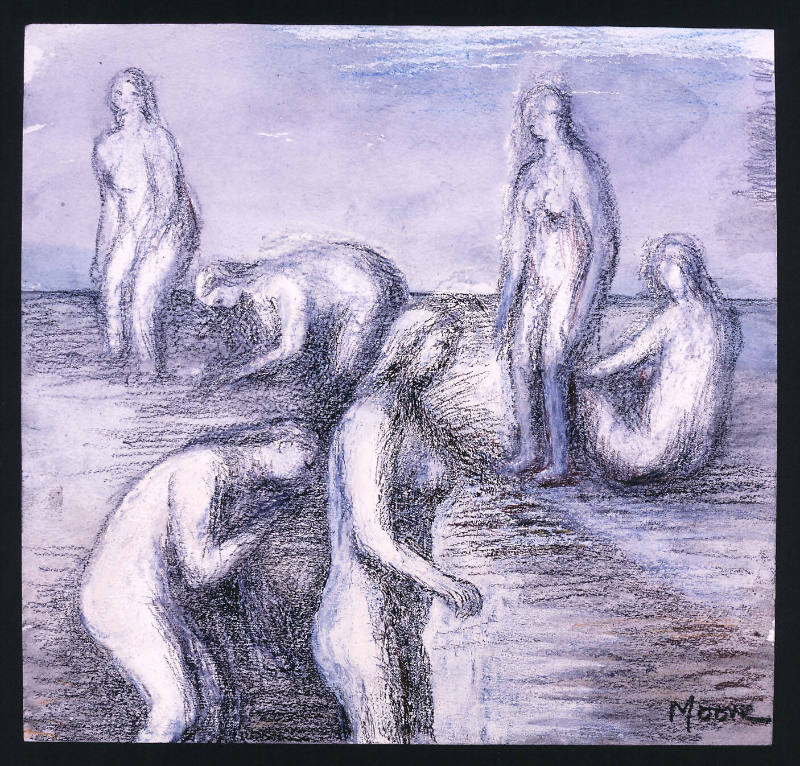 Six Bathers