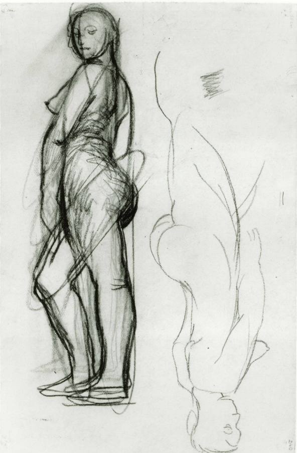 Two Standing Figures