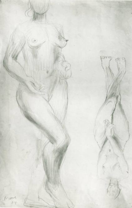 Two Standing Figures