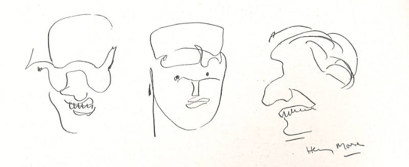 Three Caricatures