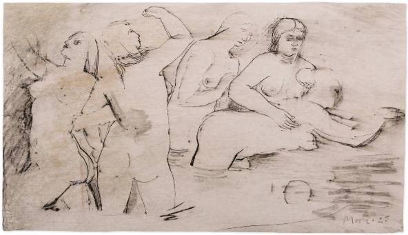 Studies of Female Bathers