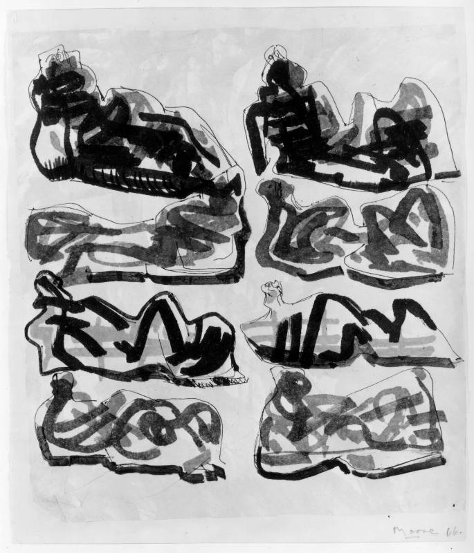 Eight Reclining Figures