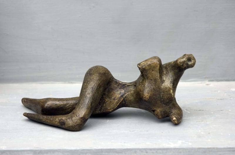 Maquette for Reclining Figure