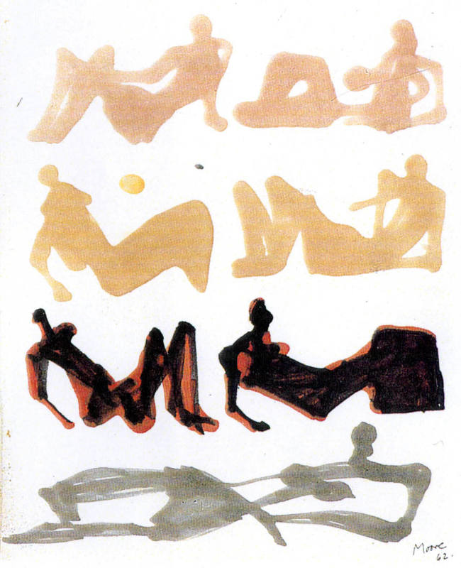 Seven Reclining Figures