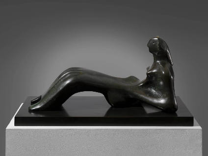 Working Model for Reclining Figure: Bone Skirt