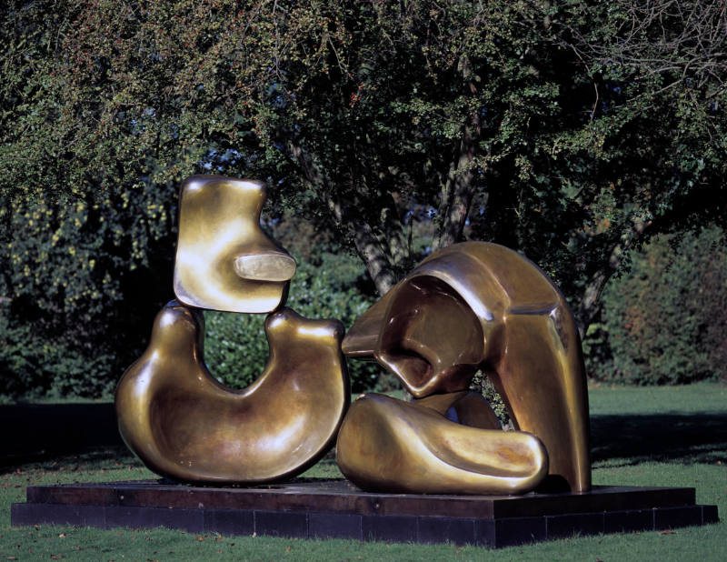 Large Four Piece Reclining Figure