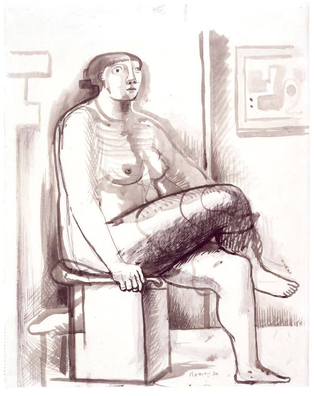 Seated Nude