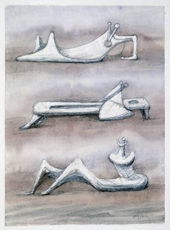 Three Reclining Figures