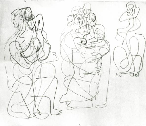 Seated Figures