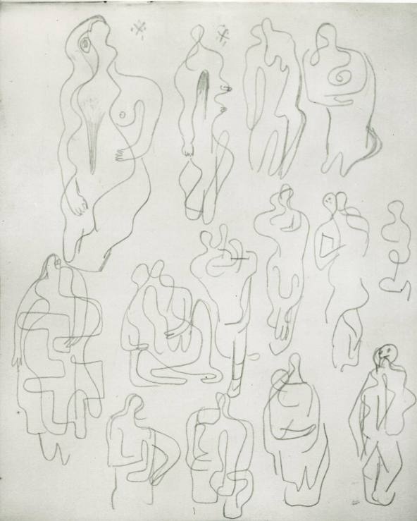 Studies of Standing Figures