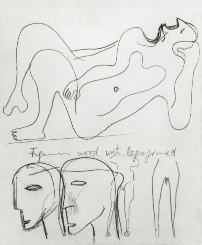 Reclining Figures and Heads