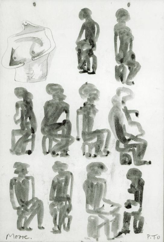 Seated Figures