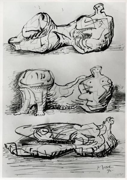 Three Reclining Figures