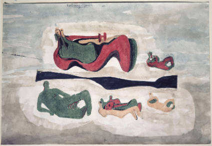 Group of Reclining Figures