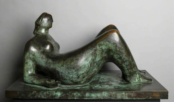 Working Model for Draped Reclining Figure