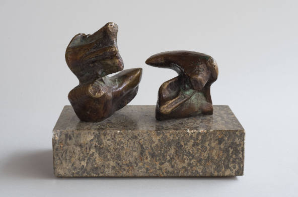 Maquette for Two Piece Reclining Figure: Points