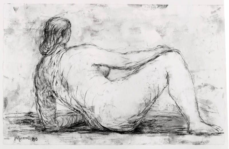 Reclining Nude: Back View