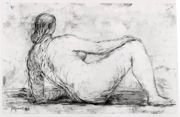 Reclining Nude: Back View