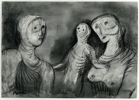 Two Women with a Child