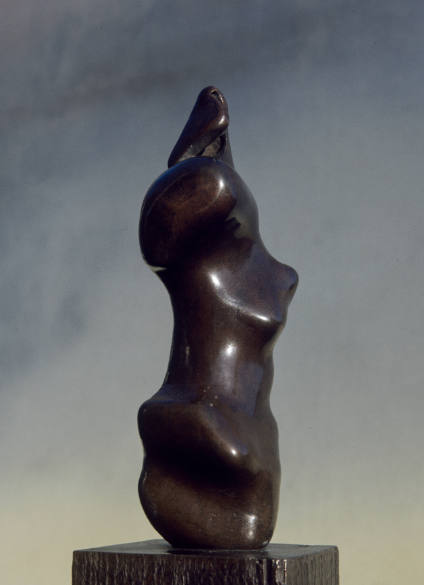 Maquette for Three-Quarter Figure: Lines