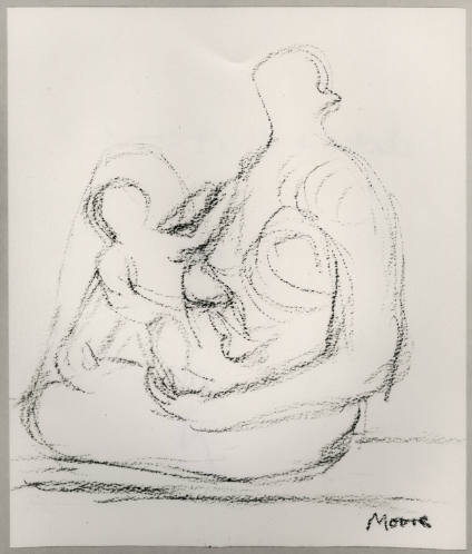 Seated Mother and Child II