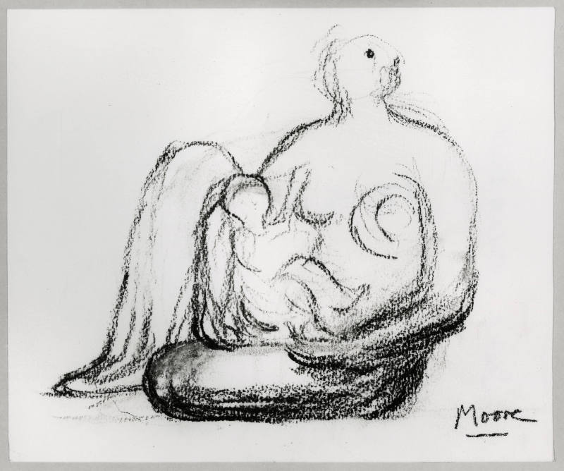 Seated Mother and Child III