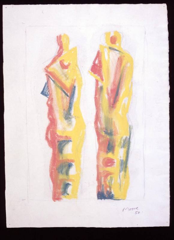 Two Standing Figures