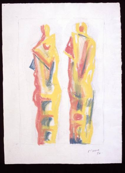 Two Standing Figures