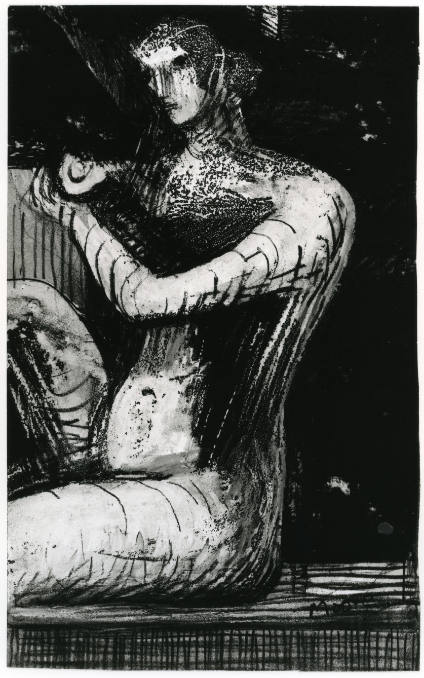 Seated Nude Woman