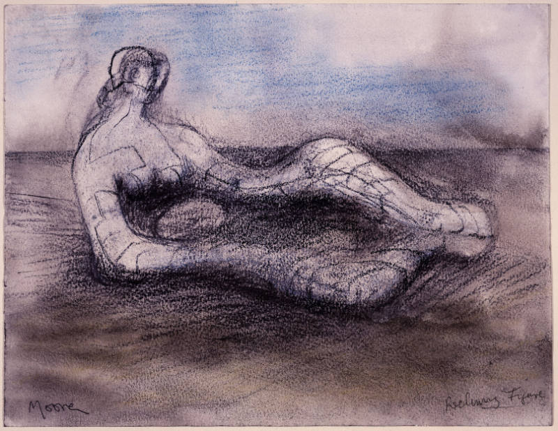 Reclining Woman: Idea for Sculpture