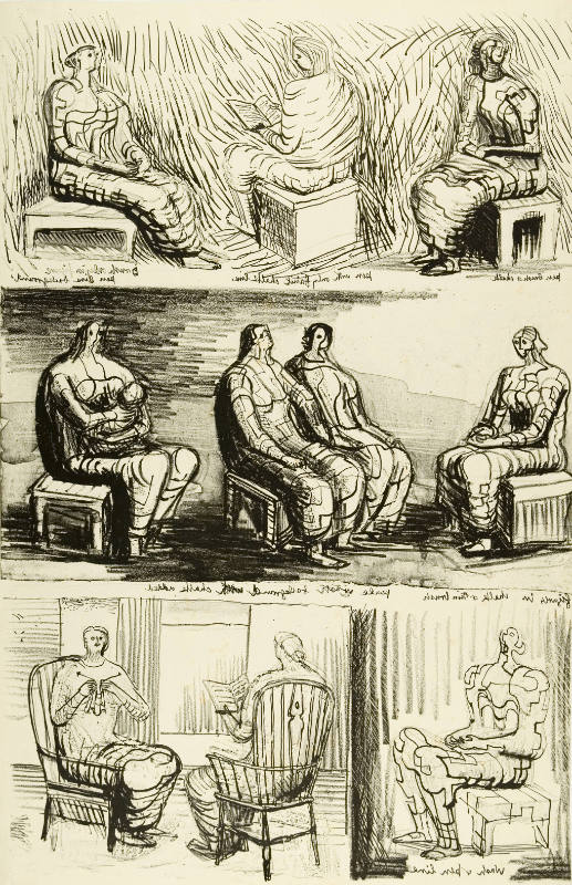 Seated Figures