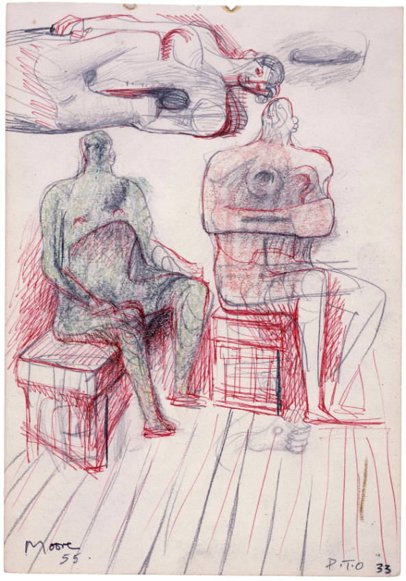 Seated Figures