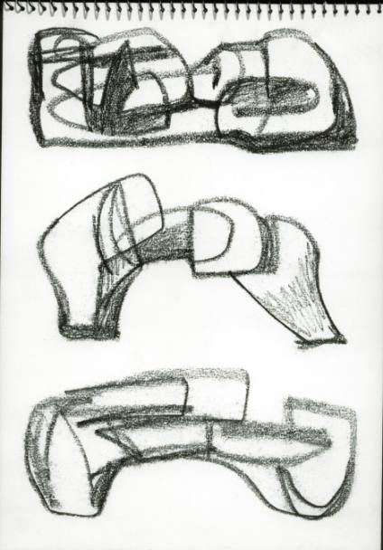 Three Reclining Figures