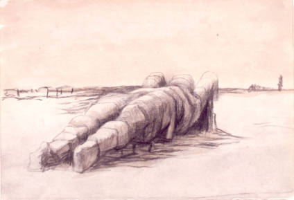 Recumbent Stone Giant at Agrigento