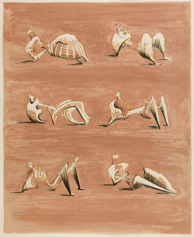 Six Reclining Figures