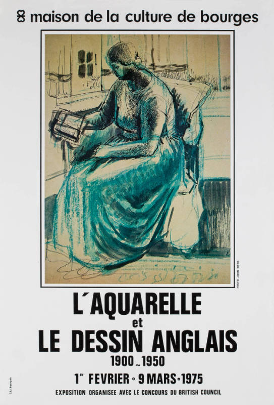 L'AQUARELLE et LE DESSIN ANGLAIS 1900-1950
(English Watercolour and Drawing 1900-1950)