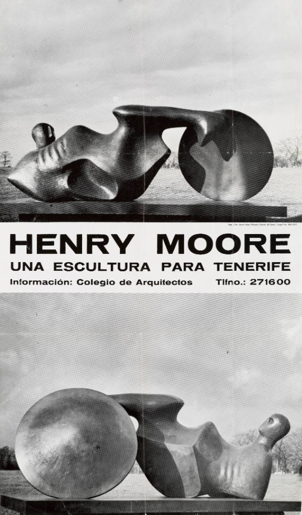 HENRY MOORE
UNA ESCULTURA PARA TENERIFE (A Sculpture for Tenerife)