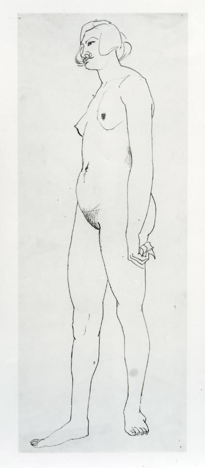 Standing Female Nude