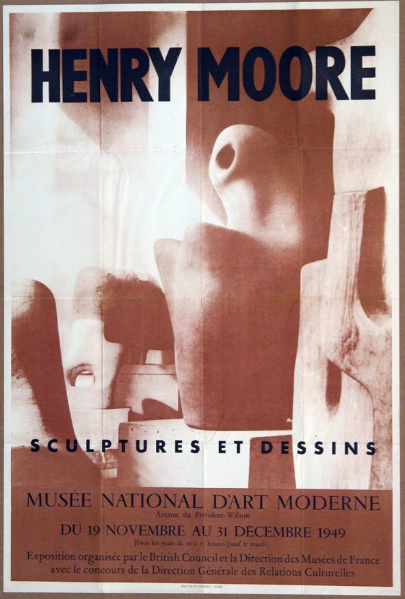 HENRY MOORE SCULPTURES ET DESSINS