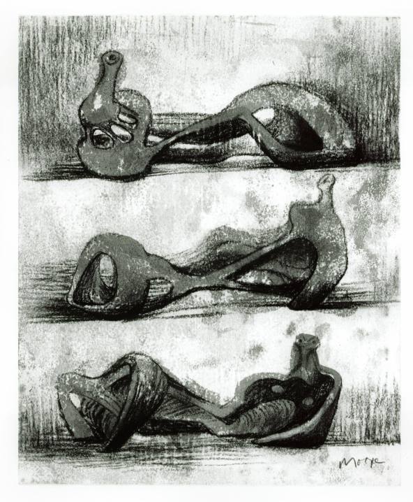 Three Reclining Figures