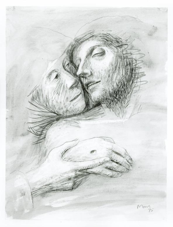 Study after Giovanni Bellini's 'Pietà'