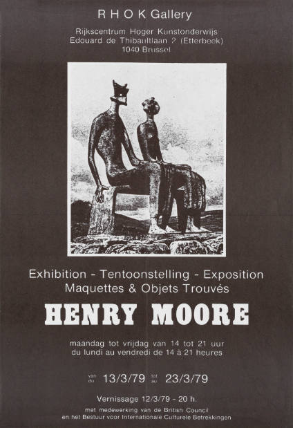 HENRY MOORE
Maquettes & Objets Trouvés (Models and Found Objects)