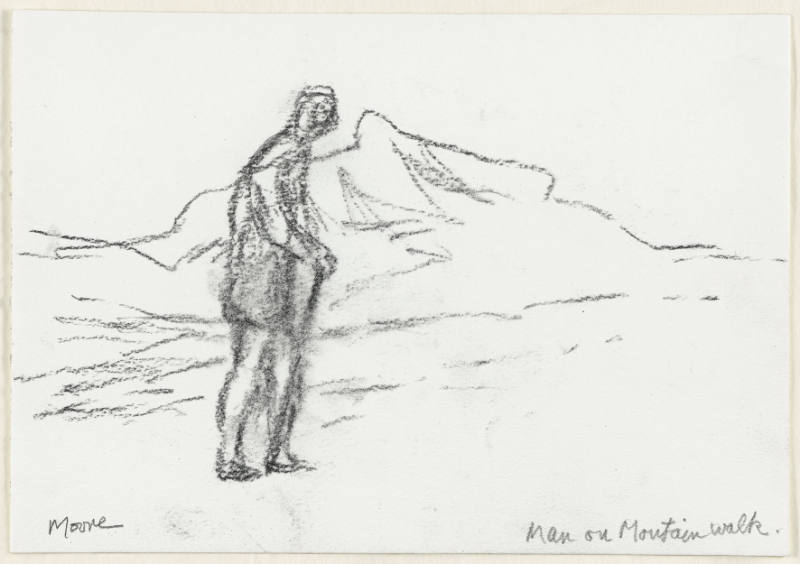 Man on Mountain Walk