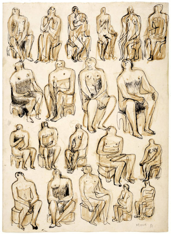 Seated Figures