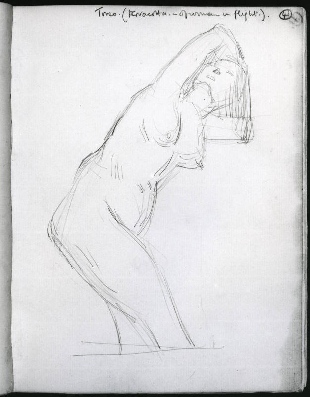 Three-Quarter Female Nude