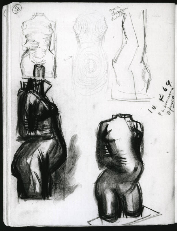 Studies of Pregnant Torso