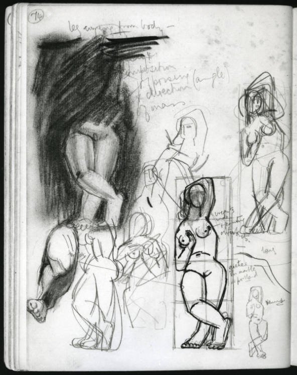 Studies of Female Nude